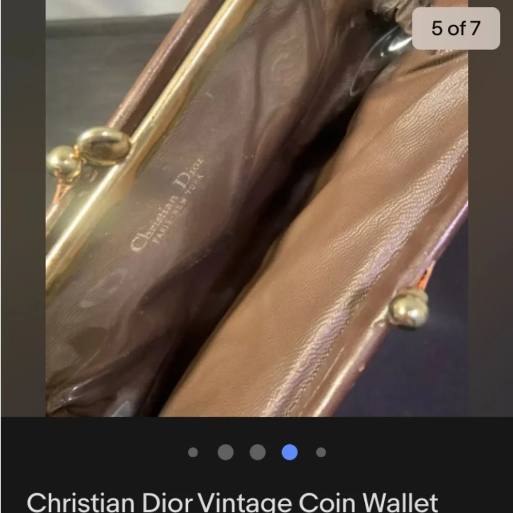 Vintage dior wallet/pouch. From late 80’s great condition